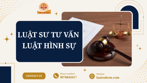 LUẬT SƯ TƯ VẤN LUẬT HÌNH SỰ