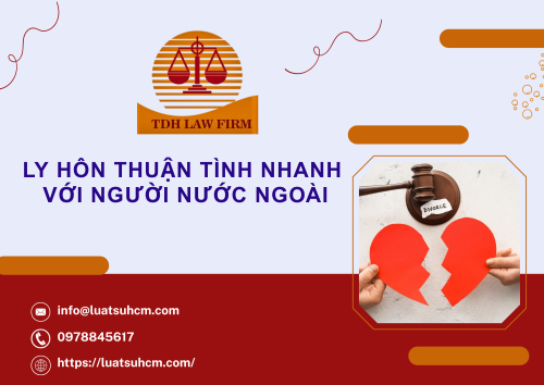 Ly hôn thuận tình nhanh với người nước ngoài