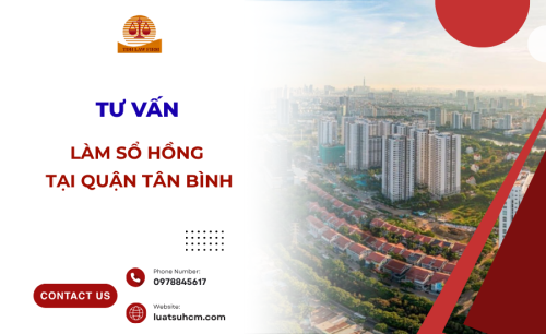 Tư vấn làm sổ hồng tại quận tân bình