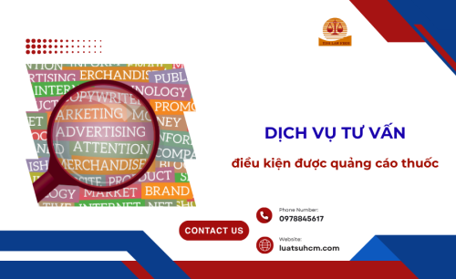 dịch vụ tư vấn điều kiện được quảng cáo thuốc