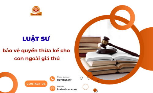 luật sư bảo vệ quyền thừa kế cho con ngoài giá thú