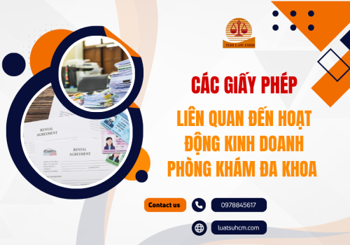 Các giấy phép liên quan đến hoạt động kinh doanh phòng khám đa khoa