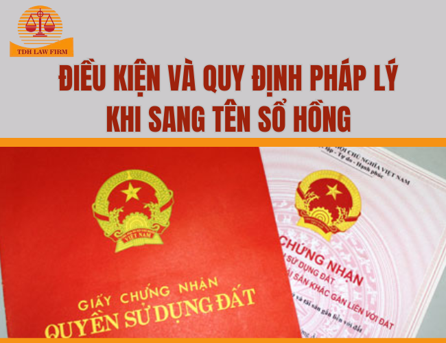 Dịch vụ đăng bộ sang tên sổ hồng nhanh nhất