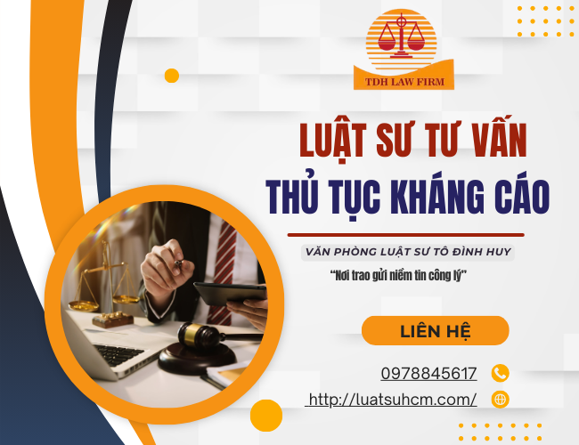 Luật sư tư vấn thủ tục kháng cáo