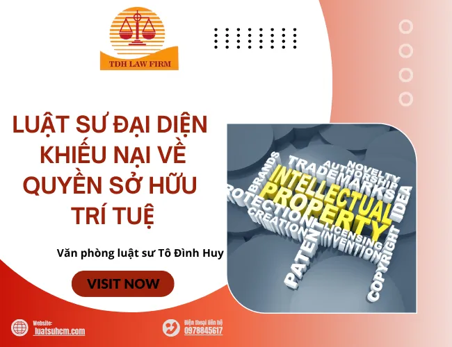 Luật sư đại diện khiếu nại quyền SHTT