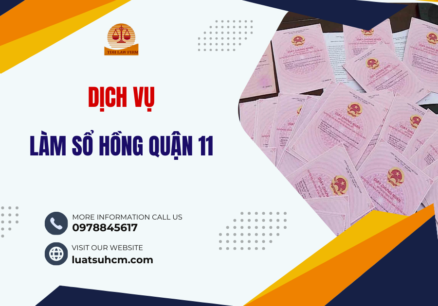 dịch vụ làm sổ hồng tại quận 11