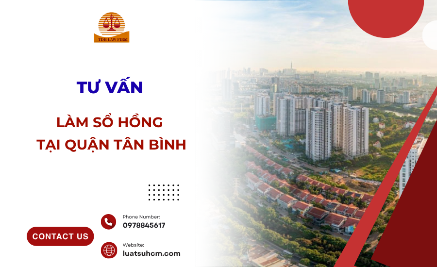 Tư vấn làm sổ hồng tại quận tân bình