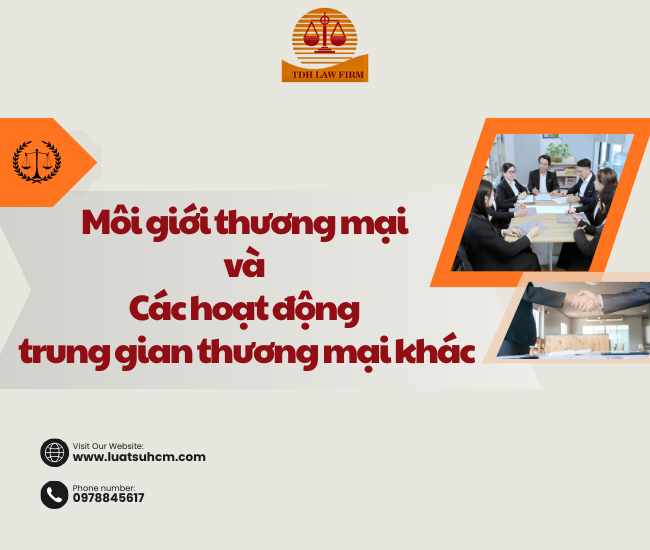 môi giới và hoạt động trung gian thương mại khác