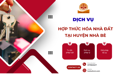 Dịch vụ hợp thức hóa nhà đất tại huyện Nhà Bè