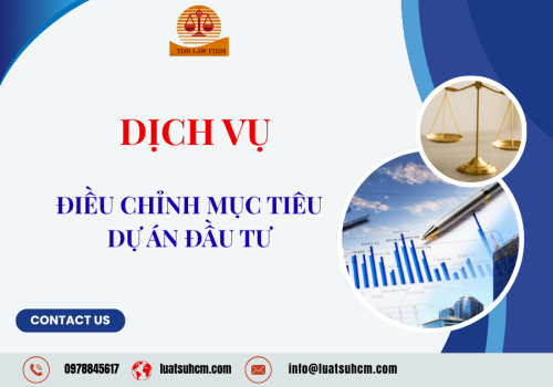 Dịch vụ điều chỉnh mục tiêu dự án đầu tư