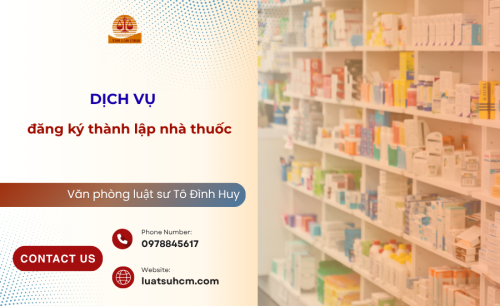 Dịch vụ đăng ký thành lập nhà thuốc