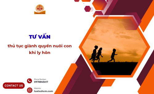 Tư vấn thủ tục giành quyền nuôi con sau khi ly hôn