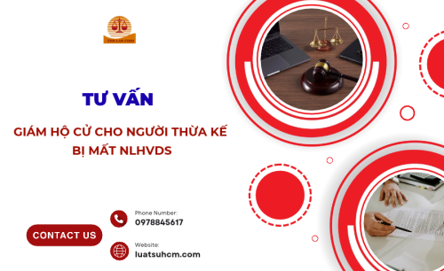 LUẬT SƯ TƯ VẤN CHỈ ĐỊNH GIÁM HỘ QUẢN LÝ TÀI SẢN THỪA KẾ