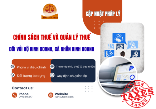 Chính sách thuế và quản lý thuế đối với hộ kinh doanh, cá nhân kinh doanh