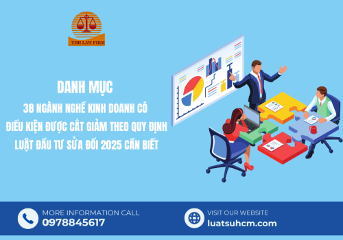 Danh mục 38 ngành, nghề kinh doanh có điều kiện được cắt giảm theo quy định của Luật Đầu tư sửa đổi...