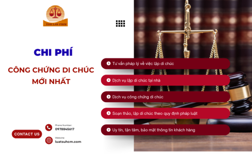 Chi phí công chứng di chúc mới nhất