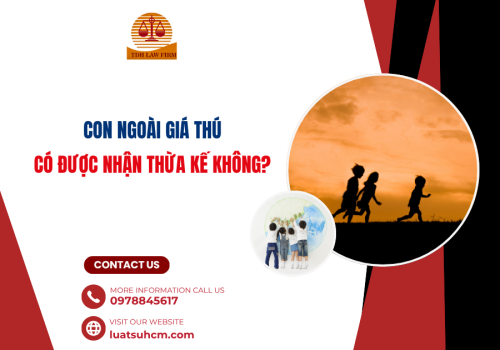 Con ngoài giá thú có được nhận thừa kế không?