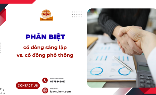 Phân biệt cổ đông sáng lập và cổ đông phổ thông