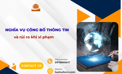 Nghĩa vụ công bố thông tin trên Cổng thông tin và rủi ro khi vi phạm