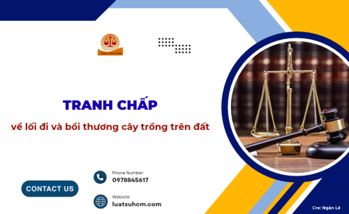 Tranh chấp về lối đi và bồi thường cây trồng trên đất bị bác bỏ