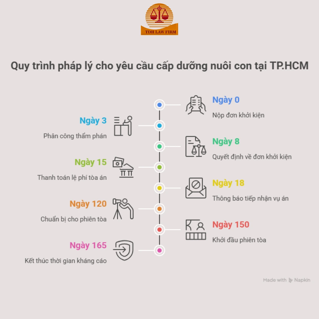 quy trình yêu cầu cấp dương tại tòa