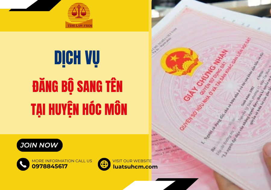 dịch vụ đăng bộ sang tên tại huyện hóc môn