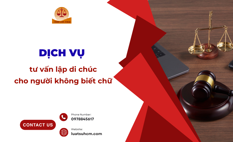 dịch vụ tư vấn lập di chúc cho người không biết chữ
