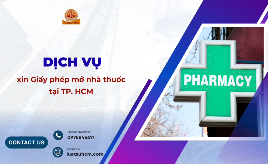 dịch vụ xin Giấy phép mở nhà thuốc tại TP HCM