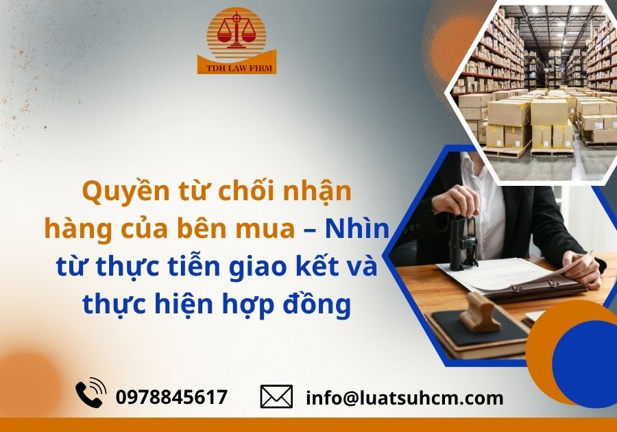 quyền từ chối nhận hàng của bên mua