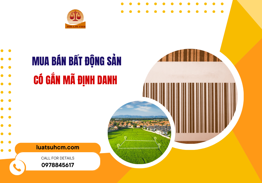 mua bán bất động sản có gắn mã định danh