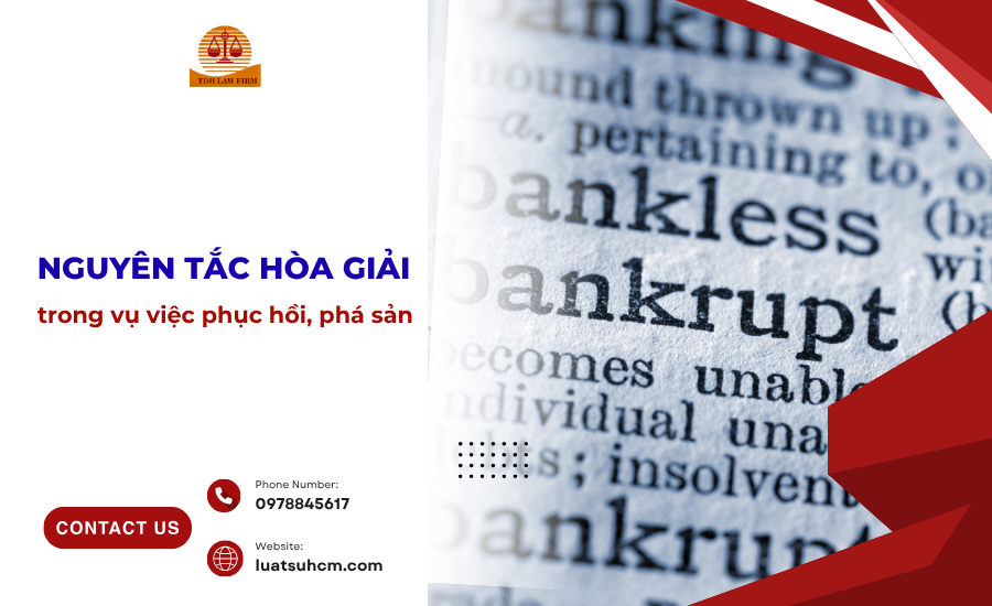 nguyên tắc hòa giải trong vụ việc phục hồi, phá sản